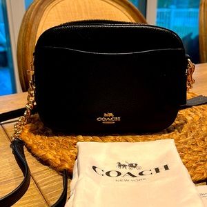 Coach Pebbled Camera Bag